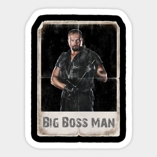 Big Boss Man Sticker